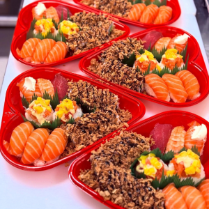 Plateau sushi saint valentin